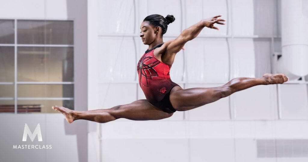 Simone Biles Teaches Gymnastics