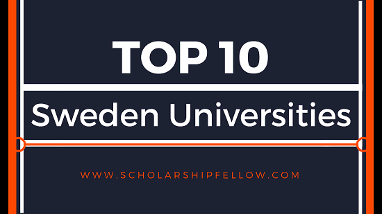 Top 10 universities in Sweden