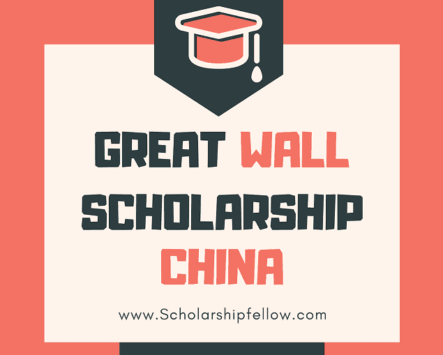 Chinese Government Scholarship great wall program