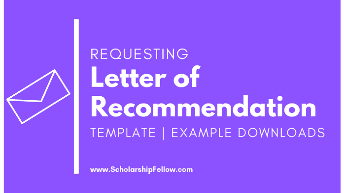 Sample Of Letter Of Recommendation from scholarshipfellow.com