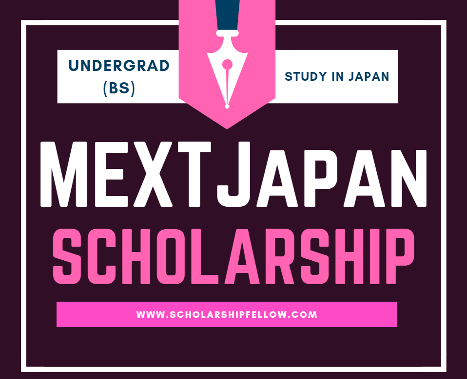 Mext Undergraduate Application Form, Mext Undergraduate Scholarship For International Students To Study In Japan, Mext Undergraduate Application Form